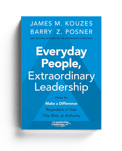 Everyday People, Extraordinary Leadership book cover.