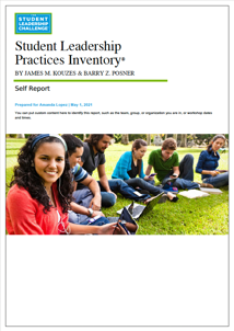 Student LPI Self report cover