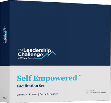 The Leadership Challenge Self Empowered Facilitation Set box.