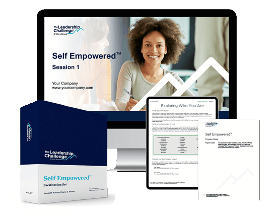 Self Empowered™ Facilitation Kit, workshop session, and sample report.